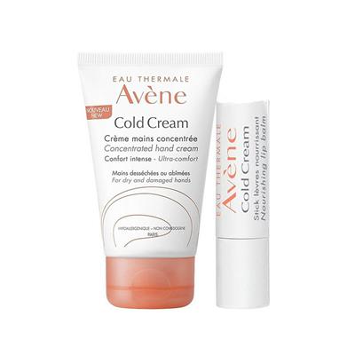 Avene Cold Cream Concentrated Hand Cream + Lip Balm Stick El Kremi ve Dudak Sitiği