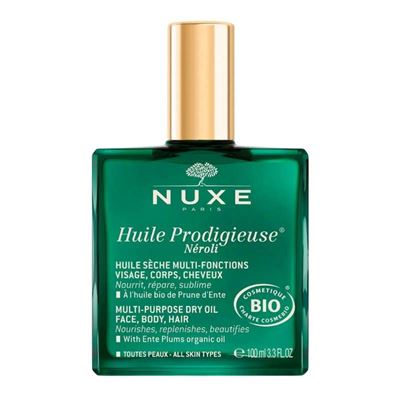 Nuxe Bio Huile Prodigieuse Neroli Çok Amaçlı Nemlendirici Kuru Yağ 100 ml (Yüz, Vücut, Saç)