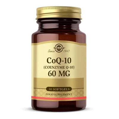 Solgar Coenzyme Q-10 60 mg 30 Softgels