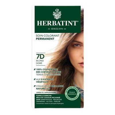 Herbatint 7D Blond Dore Dore Altın Sarısı Saç Boyası